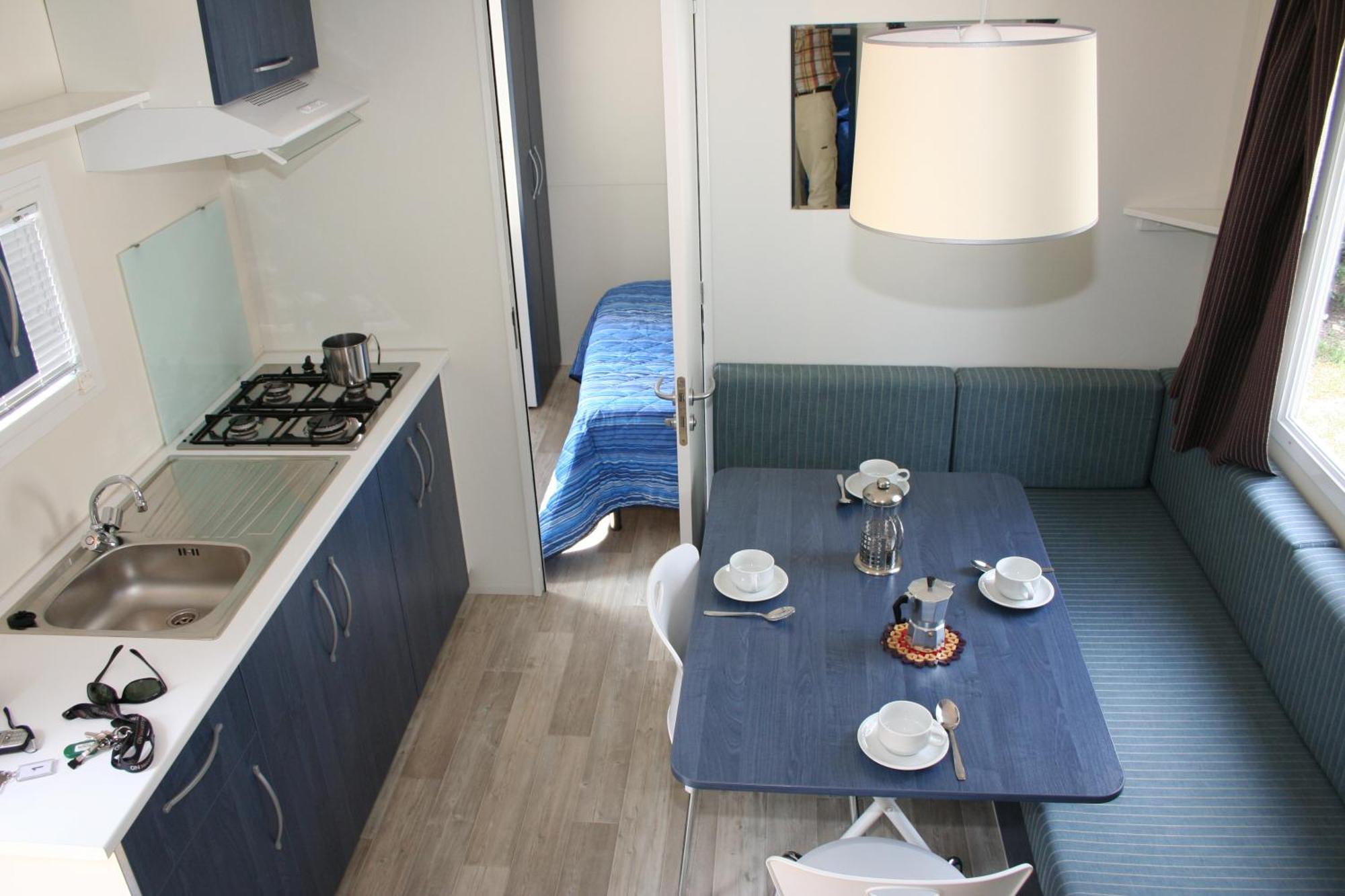 Happy Camp Mobile Homes In Camping Village Rosapineta Rosolina Mare Exterior photo